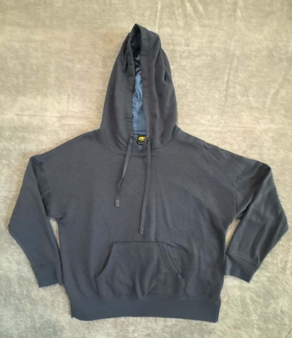 Super Soft Athletic Works Dark Blue Hoodie Sweatshirt Size L (12-14)
